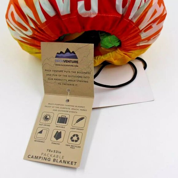 Pack Venture Grand Canyon National Park Packable Camping Blanket - 78x53” NWT - Picture 8 of 9